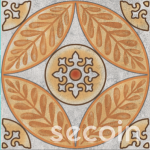 ENCAUSTIC POTTERY TILE GP 2588